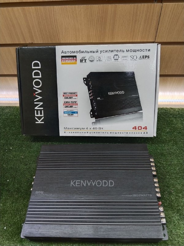 Авто усилитель Kenwood 404
